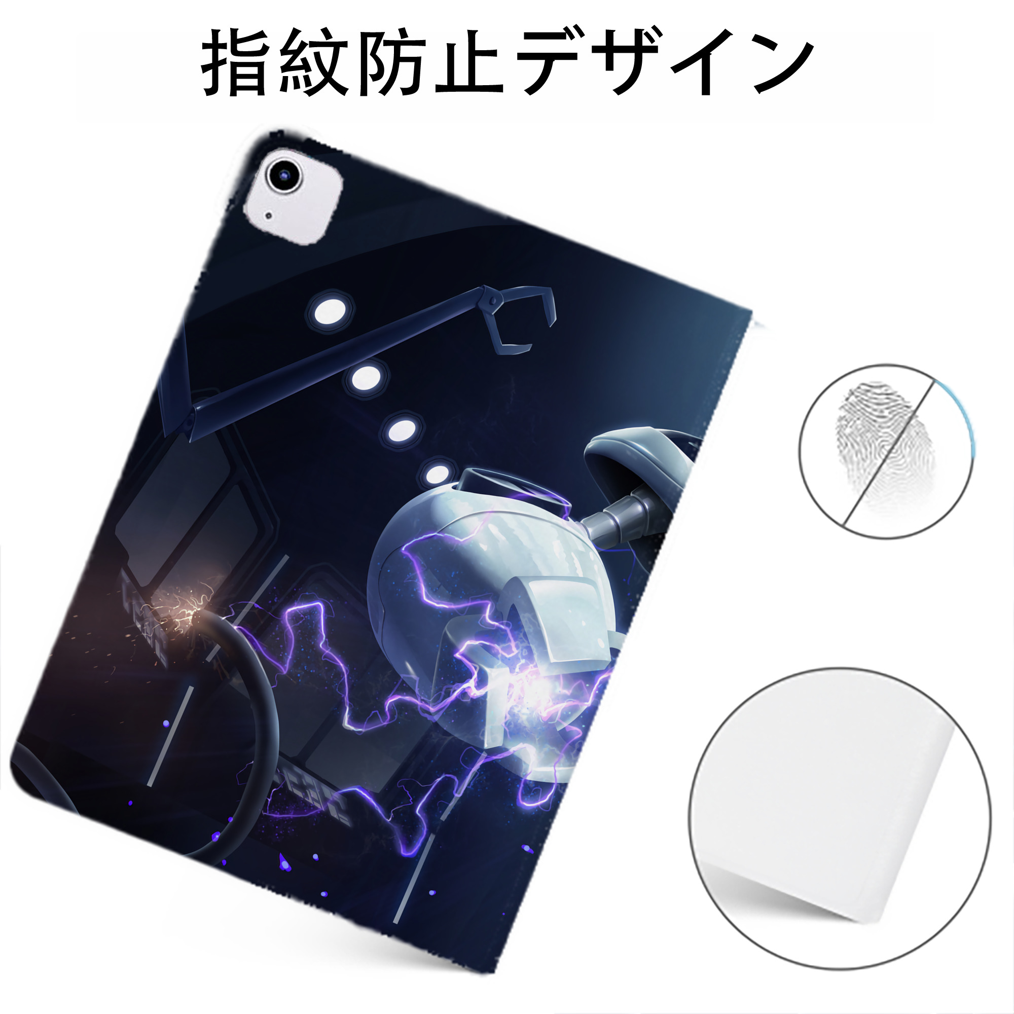 （画像用） リーグ・オブ・レジェンド League of Legends LOL IPadケース ペンホルダー付き ブックスタイルデザイン